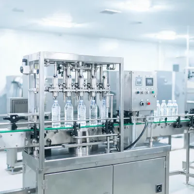 beverage bottle filling machine